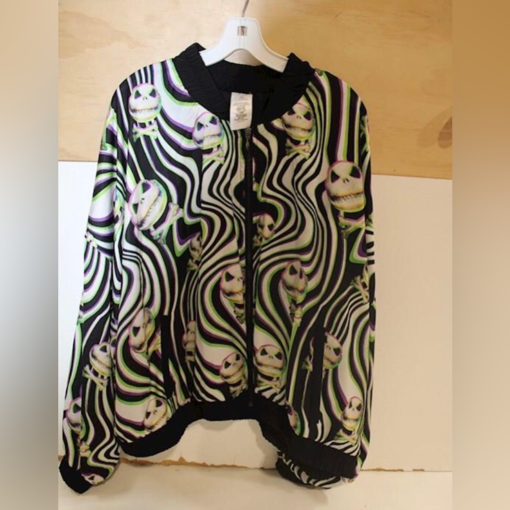 NWT Disney Park Jack Skellington Jacket Sz 2X